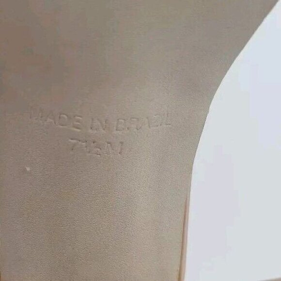 NEW Steve Madden Women's Irenee B Ankle Strap Sandals Brown Gold Size 7.5 M - Picture 9 of 12